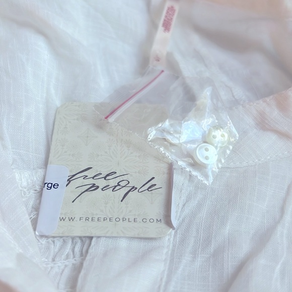 🎉HP🎉NWT Free People Maraya Button Up Top - Picture 9 of 13